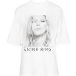 ANINE BING Avi Kate Moss cotton T-shirt - White
