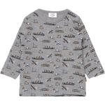 Anton - T-Shirt Tops T-shirts Long-sleeved T-shirts Grey Hust & Claire