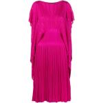 Antonino Valenti fully pleated slit-sleeve dress - Pink