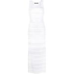 Antonino Valenti sheer mesh maxi dress - White