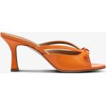 Naisten Oranssit Koon 37 Avokärkiset Slip on -malliset Apair Korkeakorkoiset sandaalit kesäkaudelle 7-9cm koroilla alennuksella 