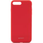 Punaiset Silikoniset Suojakuorelliset iPhone 7 Plus -kotelot 