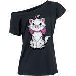 Aristokatit - Disney T-paita - Pure Cute - S- M - varten Naiset - Musta