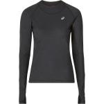 Naisten Mustat Polyesteriset Koon 3 XL Hengittävät Pitkähihaiset Asics Pitkähihaiset paidat talvikaudelle alennuksella 