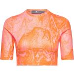 Naisten Oranssit Koon XL Lyhythihaiset adidas Adidas by Stella McCartney Lyhyet topit 