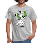 Asterix Dogmatix Laurel Wreath Men's T-Shirt by Spreadshirt, XL, heather grey