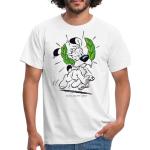 Asterix Dogmatix Laurel Wreath Men's T-Shirt by Spreadshirt, XL, white