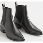 Chelsea Leather Boots - Black