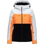 Aztech Mountain Ajax color-block puffer jacket - Orange