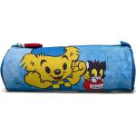 "Bamse Happy Friends Round Pencil Case Accessories Bags Pencil Cases Blue Bamse"