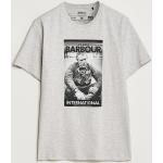 Barbour International Mount Steve McQueen T-Shirt Grey Marl