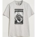 Barbour International Mount Steve McQueen T-Shirt Grey Marl