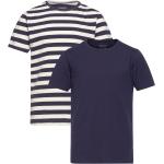 Basic 32 -T-Shirt Ss Tops T-shirts Short-sleeved Navy Minymo