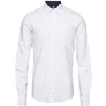 "Bhnail Shirt Tops Shirts Business White Blend"