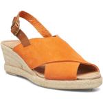 Naisten Oranssit Koon 37 Bianco Footwear Kiilakorko Korkeakorkoiset sandaalit kesäkaudelle 