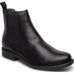 Biadanelle Chelsea Boot Shoes Chelsea Boots Musta Bianco