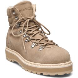 Biagaby Classic Hiking Boot Suede Brown Bianco