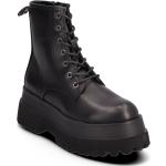 Naisten Mustat Koon 45 Nauhalliset Bianco Footwear Platform-saappaat alennuksella 