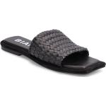 Naisten Mustat Pehmeästä nahasta valmistetut Koon 35 Slip on -malliset Bianco Footwear Pistokkaat kesäkaudelle alennuksella 
