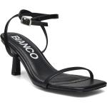 Naisten Mustat Keinonahkaiset Koon 41 Soljelliset Bianco Footwear Korkeakorkoiset sandaalit kesäkaudelle 