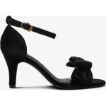 Naisten Mustat Samettiset Koon 36 Bianco Footwear Korkeakorkoiset sandaalit 7-9cm koroilla 
