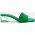 Naisten Vihreät Koon 36 Neliökärkiset Slip on -malliset Bianco Footwear Korkeakorkoiset sandaalit 3-5cm koroilla 