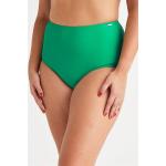 Naisten Vihreät Polyesteriset Koon 4 XL Korkeavyötäröiset Bikinihousut 