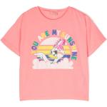 Billieblush x Disney Daisy Duck-print T-shirt - Pink
