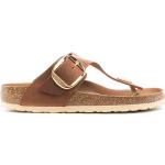 Birkenstock Gizeh buckle sandals - Brown