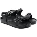 Birkenstock Kids Rio rubber sandals - Black