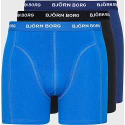 Björn Borg 3p Shorts Noos Solids Bokserit Sininen