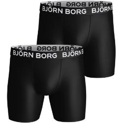 Björn Borg Performance Boxer 2-pack Black, 146-152