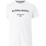 Miesten Valkoiset Koon M Björn Borg Logo-t-paidat 
