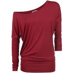 Black Premium by EMP Fast and Loose women's long-sleeved shirt, black, red, xxl