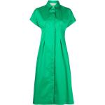 Naisten Vihreät Klassiset Polyamidista valmistetut Koon M Lyhythihaiset Pohje A-linjaiset mekot alennuksella 
