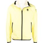 Blauer detachable-hood zipped jacket - Yellow
