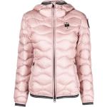 Blauer logo-patch padded jacket - Pink