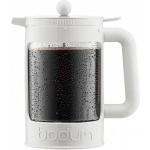 Bodum Bean Set 12 kupin cold brew kahvikannu 1500 ml. valkoinen