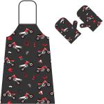 Booster Mx Apron And Oven Mitt Musta