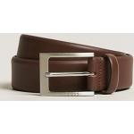 Barnabie Leather Belt 3,5 cm Dark Brown