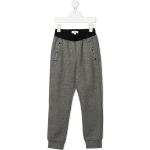 BOSS Kidswear embroidered logo track pants - Grey