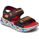 Boys S Lights: Thermo Splash - Heat Flo Shoes Summer Shoes Sandals Musta Skechers