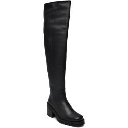 Bri Knee Boot Shoes Boots Over-the-knee Musta Filippa K