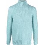 Brioni mock-neck knitted cashmere jumper - Blue
