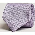 Brioni Structured Silk Tie Lavender