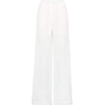 Naisten Valkoiset Löysät Oranza-kankaiset Koon M BRUNELLO CUCINELLI Leveälahkeiset housut 46 