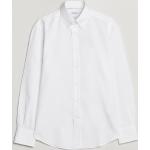 Brunello Cucinelli Slim Fit Twill Button Down Shirt White