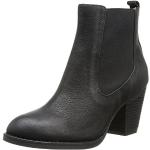 Buffalo London Damen 412-0964-2 ARNO Leather Chelsea Boots, Schwarz (Black 01), 36 EU