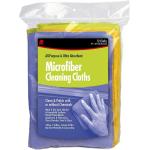 Buffalo Microfiber Cleaning Cloths 12x16' 12 Units Keltainen