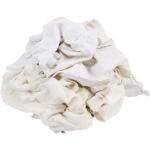 Buffalo Recycled T-shirt Wipers 25 Lbs Box Valkoinen